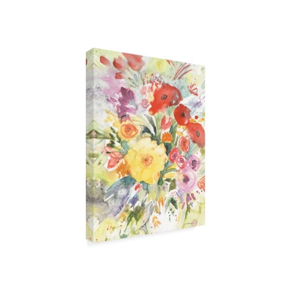 Sheila Golden 'The Birthday Bouquet' Canvas Art,18x24